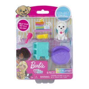 Barbie™ Pets 6 Piece Doggie Spa & Salon Girls Playset Includes Very Cute Puppy
